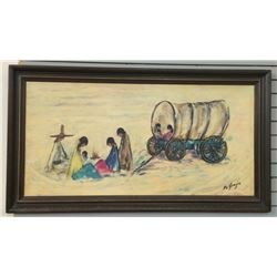 Large DeGrazia Framed Art