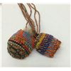 Image 5 : Native Coup Stick and Beaded Turtle Necklace Lot