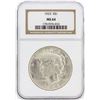Image 1 : 1923 NGC MS64 Peace Silver Dollar