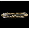 Image 2 : 14KT Yellow Gold 1.95ctw Diamond Tennis Bracelet