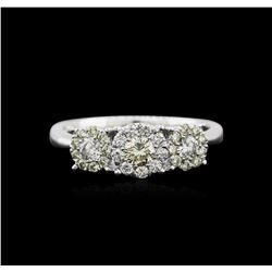 14KT White Gold 0.70ctw Diamond Ring