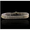 Image 1 : 10KT Yellow Gold 0.20ctw Diamond Bracelet