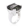Image 3 : 14KT White Gold 25.26ct Tourmaline Ring