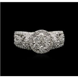 1.42ctw Diamond Ring - 14KT White Gold