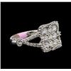 Image 2 : 1.33ctw Diamond Ring - 14KT White Gold
