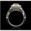 Image 3 : 18KT White and Yellow Gold 1.50ctw Diamond Ring