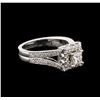 Image 2 : 1.37ctw Diamond Ring - 14KT White Gold