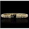 Image 3 : 14KT Yellow Gold 15.54ctw Diamond Bracelet
