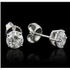 Image 2 : 14KT White Gold 2.07ctw Diamond Earrings