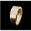 Image 3 : 14KT Yellow Gold 1.33ctw Diamond Ring