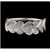 Image 1 : 14KT White Gold 0.30ctw Diamond Ring