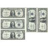 Image 1 : 1935 $1 Silver Certificate Lot of 5