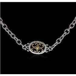 Ladies Sterling Silver Necklace