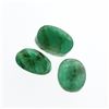Image 1 : 4.26cts. Oval Cut Natural Emerald Parcel