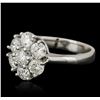 Image 2 : 14KT White Gold 1.77ctw Diamond Ring