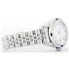 Image 3 : Rolex Stainless Steel Diamond and Sapphire DateJust Ladies Watch