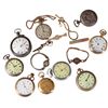 Image 6 : Collection of Vintage Pocketwatches, Wristwatches, and Pins