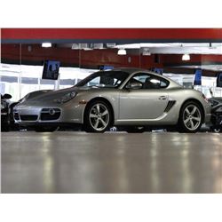 2007 Silver Porsche Cayman Coupe