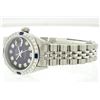 Image 7 : Rolex Stainless Steel Diamond and Sapphire DateJust Ladies Watch
