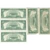 Image 2 : 1963 $5 Red Seal Bill Lot of 5