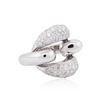 Image 2 : 14KT White Gold 2.22ctw Diamond Ring