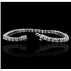 Image 3 : 14KT White Gold 4.10ctw Diamond Tennis  Bracelet