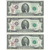 Image 1 : 1976 $2 1st Day Currency Lot of 3