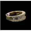 Image 2 : 1.48ctw Diamond Ring - 14KT Yellow Gold
