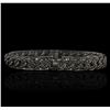 Image 2 : 18KT Black Gold 8.00ctw Diamond Bracelet