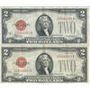 Image 1 : 1928 $2 Currency Lot of 2