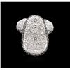 Image 1 : 3.25ctw Diamond Ring - 18KT White Gold