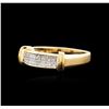 Image 2 : 14KT Yellow Gold 0.30ctw Diamond Ring