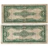 Image 2 : 1923 $1 Large Silver Certificate Speelman / White Notes Lot of 2