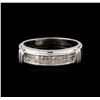 Image 1 : 14KT White Gold 0.60ctw Diamond Ring