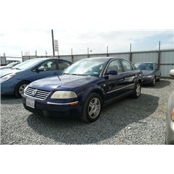 03 Volkswagen Passat Fwd 4dr Sedan - ADT - `DRIVE