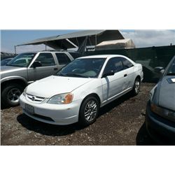 01 Honda Civic 2dr Coupe - ADT - START