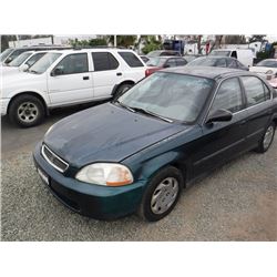 97 Honda Civic 4 Dr  Sedan - ADT - `DRIVE