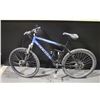 Image 1 : BLUE KONA 27 SPEED FRONT SUSPENSION MOUNTAIN BIKE WITH DISC BRAKES