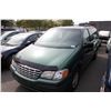 Image 1 : 1999 CHEVROLET VENTURE, 5 DOOR VAN, GREEN, VIN # 1GNDX03E6XD136700