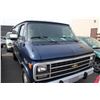 Image 2 : 1995 CHEVROLET VAN 20, 3 DR CARGO VAN, BLUE, VIN # 1GCEG25H9SF115434