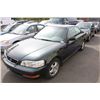 Image 1 : 1996 ACURA 2.5TL, 4 DOOR SEDAN, GREEN, VIN # JH4UA264XTC800813