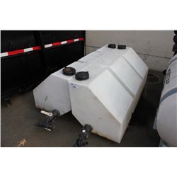 PAIR OF PLASTIC TRUCK SIDE DIRTY WATER STORAGE TANKS