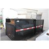 Image 1 : BLACK METAL 10' X 4' HYDRAULIC DUMP BOX