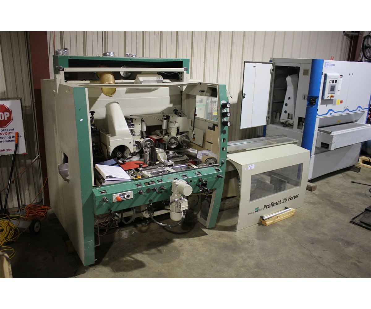 WEINIG GRUPPE PROFIMAT 26 FORTEC MOULDING MACHINE - Able Auctions