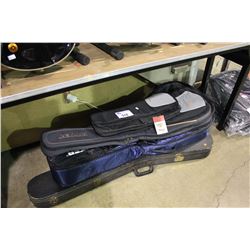 ASSORTED GUITAR AND MUSIC BAGS