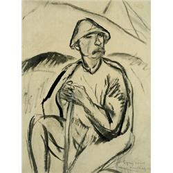 Egry József (1883-1951) Halász, 1920.
