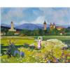 Image 1 : Balla Béla (1882-1965) Vadvirágos rét verofényben