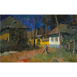 Nagy Oszkár (1883-1965) Nagybányai utca, 1955.