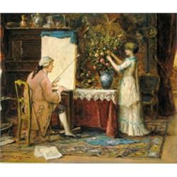 Bruck Lajos (1846-1910) Festo és modellje