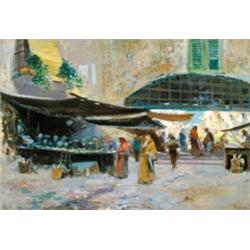 Herrer Cézár (1868-1919) Piacon